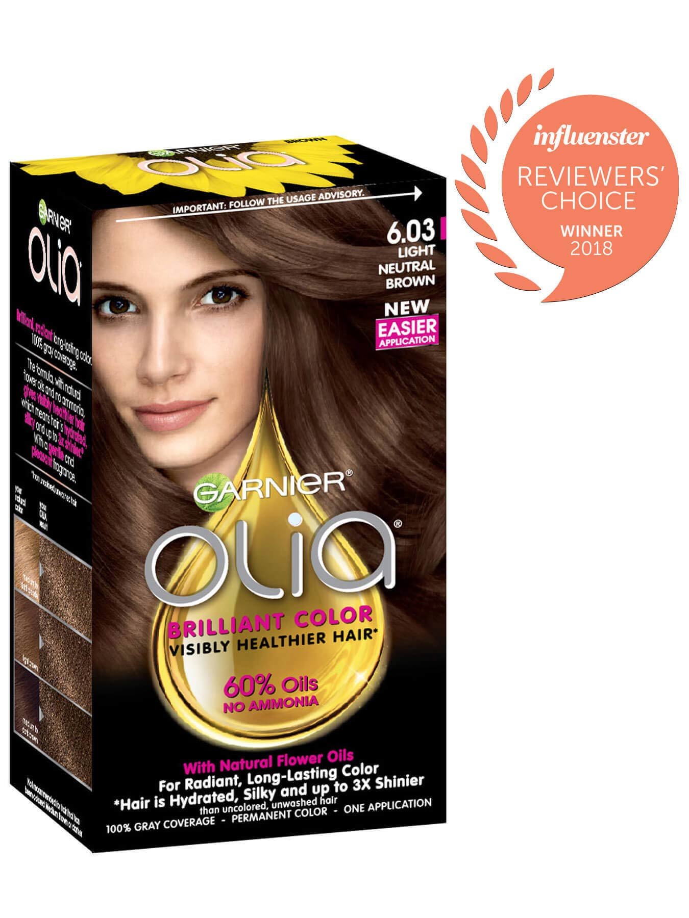 Garnier Olia Packshot Award 6.03 Light Neutral Brown